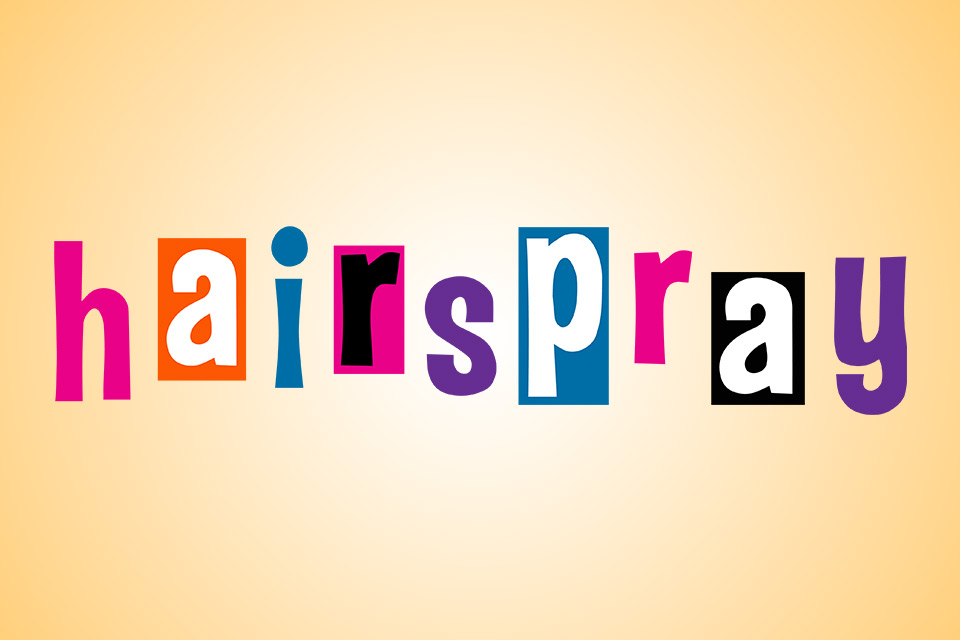 Hairspray logo banner